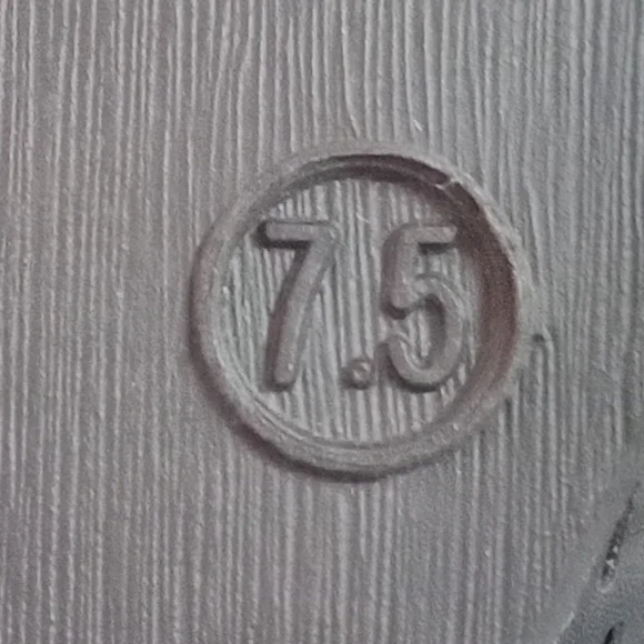 Reflections Black Perforated Slip On Ankle Boots Women's Size 7.5 - Picture 9 of 9